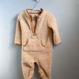 Carter's Cream Sherpa Kids Footie